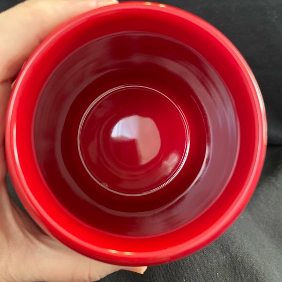 New Rae Dunn ‘TIL THE LAST PETAL FALLS canister Red canister with Rose lid - Picture 10 of 11